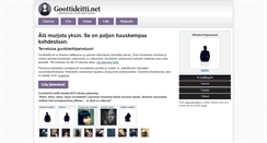 Desktop Screenshot of goottideitti.net